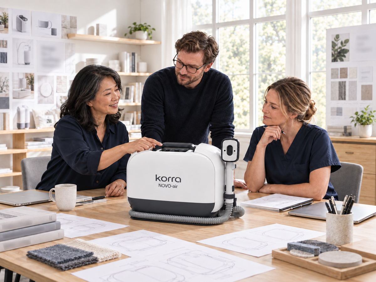 KORRA care technology in use